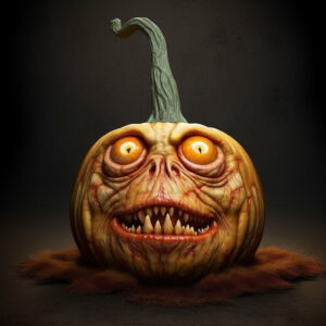 Creepy pumpkin